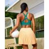 image:imageRUNNING GIRL Sports Bras for WomenAdjustable Straps Running Supportive High Impact Sports Bra with Sewn in PadsAteal