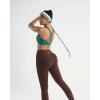 image:imageRUNNING GIRL Sports Bras for WomenHigh Impact Criss Cross Back Molded Cup Running Bra with Sewn in PadsAteal