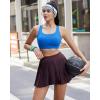 image:imageRUNNING GIRL Sports Bras for WomenHigh Impact Criss Cross Back Molded Cup Running Bra with Sewn in PadsBblue