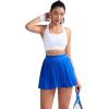 image:imageRUNNING GIRL Sports Bras for WomenHigh Impact Criss Cross Back Molded Cup Running Bra with Sewn in PadsBwhite