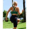 image:imageRUNNING GIRL Sports Bras for WomenSeamless Strappy Sports Bra High Support Crisscross Back with Removable PadsAblacknavyteal