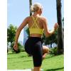 image:imageRUNNING GIRL Sports Bras for WomenSeamless Strappy Sports Bra High Support Crisscross Back with Removable PadsAblackyelloworange