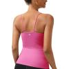 image:imageRUNNING GIRL Workout Tank Tops for Women Built in Shelf Bras PaddedSleeveless Gym Tops Athletic Yoga ShirtsBX3029Hot PinkXXL