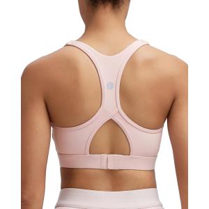 image:imageRUNNING GIRL High Support Sports Bra for WomenRacerback Hook Back Sports Bra Moulded Cup Workout Bra Push upPink