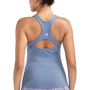 image:imageRUNNING GIRL Workout Tank Tops for WomenRacerback Yoga Tops with Built in Bras Athletic Exercise Tops PaddedLight Blue