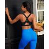 image:imageRUNNING GIRL High Impact Sports Bras for Women High Support Running Adjustable Sports Bra Molded Cup Strappy Sports BrasAblack