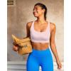image:imageRUNNING GIRL High Impact Sports Bras for Women High Support Running Adjustable Sports Bra Molded Cup Strappy Sports BrasApink