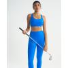 image:imageRUNNING GIRL High Impact Sports Bras for Women High Support Running Adjustable Sports Bra Molded Cup Strappy Sports BrasAroyal Blue