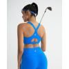 image:imageRUNNING GIRL High Impact Sports Bras for Women High Support Running Adjustable Sports Bra Molded Cup Strappy Sports BrasAroyal Blue