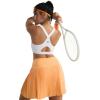 image:imageRUNNING GIRL High Impact Sports Bras for Women High Support Running Adjustable Sports Bra Molded Cup Strappy Sports BrasAwhite