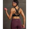 image:imageRUNNING GIRL High Impact Sports Bras for Women High Support Running Adjustable Sports Bra Molded Cup Strappy Sports BrasBblack