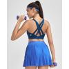 image:imageRUNNING GIRL High Impact Sports Bras for Women High Support Running Adjustable Sports Bra Molded Cup Strappy Sports BrasBdark Blue