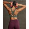 image:imageRUNNING GIRL High Impact Sports Bras for Women High Support Running Adjustable Sports Bra Molded Cup Strappy Sports BrasBgreen