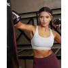 image:imageRUNNING GIRL High Impact Sports Bras for Women High Support Running Adjustable Sports Bra Molded Cup Strappy Sports BrasBgrey