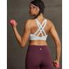 image:imageRUNNING GIRL High Impact Sports Bras for Women High Support Running Adjustable Sports Bra Molded Cup Strappy Sports BrasBgrey