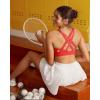 image:imageRUNNING GIRL High Impact Sports Bras for Women High Support Running Adjustable Sports Bra Molded Cup Strappy Sports BrasBred