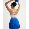 image:imageRUNNING GIRL Sports Bra for WomenMolded Cup Strappy Running High Impact Sports Bra with Sewn in PadsAgrey