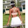 image:imageRUNNING GIRL Sports Bra for WomenMolded Cup Strappy Running High Impact Sports Bra with Sewn in PadsApink