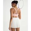image:imageRUNNING GIRL Sports Bra for WomenMolded Cup Strappy Running High Impact Sports Bra with Sewn in PadsApink