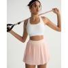 image:imageRUNNING GIRL Sports Bra for WomenMolded Cup Strappy Running High Impact Sports Bra with Sewn in PadsAwhite