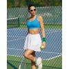 image:imageRUNNING GIRL Sports Bra for WomenMolded Cup Strappy Running High Impact Sports Bra with Sewn in PadsBrilliant Blue