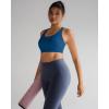 image:imageRUNNING GIRL Sports Bra for WomenMolded Cup Strappy Running High Impact Sports Bra with Sewn in PadsDark Blue