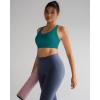 image:imageRUNNING GIRL Sports Bra for WomenMolded Cup Strappy Running High Impact Sports Bra with Sewn in PadsDark Green
