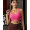 image:imageRUNNING GIRL Sports Bras for Women Molded Cup High Impact Sports Bra Workout Bras for Women High Support RacerbackAsour Pink