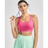 image:imageRUNNING GIRL Sports Bras for Women Molded Cup High Impact Sports Bra Workout Bras for Women High Support RacerbackAsour Pink