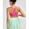 image:imageRUNNING GIRL Sports Bras for Women Molded Cup High Impact Sports Bra Workout Bras for Women High Support RacerbackAsour Pink