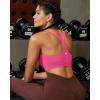 image:imageRUNNING GIRL Sports Bras for Women Molded Cup High Impact Sports Bra Workout Bras for Women High Support RacerbackAsour Pink