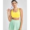 image:imageRUNNING GIRL Sports Bras for Women Molded Cup High Impact Sports Bra Workout Bras for Women High Support RacerbackAyellow