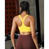 image:imageRUNNING GIRL Sports Bras for Women Molded Cup High Impact Sports Bra Workout Bras for Women High Support RacerbackAyellow