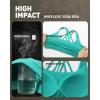 image:imageRUNNING GIRL Sports Bras for WomenCrisscross Back High Impact Sports Bra with Hook Closure Workout Supportive BraAbright Green