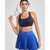 image:imageRUNNING GIRL Sports Bras for WomenCrisscross Back High Impact Sports Bra with Hook Closure Workout Supportive BraAnavy Blue