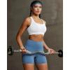 image:imageRUNNING GIRL Sports Bras for WomenCrisscross Back High Impact Sports Bra with Hook Closure Workout Supportive BraAwhite
