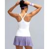 image:imageRUNNING GIRL Tank Top with Built in Bra for WomenCompression Shirts Racerback Workout Yoga TopsWhite
