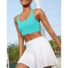 image:imageRUNNING GIRL Adjustable Straps High Impact Sports Bra for WomenHigh Support Workout Sports Bras with Sewn in PadsDbright Green