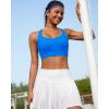 image:imageRUNNING GIRL Adjustable Straps High Impact Sports Bra for WomenHigh Support Workout Sports Bras with Sewn in PadsDcerulean Blue