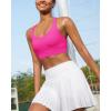 image:imageRUNNING GIRL Adjustable Straps High Impact Sports Bra for WomenHigh Support Workout Sports Bras with Sewn in PadsDhot Pink