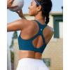 image:imageRUNNING GIRL Adjustable Straps High Impact Sports Bra for WomenHigh Support Workout Sports Bras with Sewn in PadsDnavy