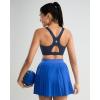 image:imageRUNNING GIRL High Impact Sports Bras for Women Racerback Adjustable Straps Sports Bras for Women with Sewn in PadsNavy Blue