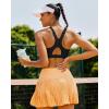 image:imageRUNNING GIRL Sports Bras for Women High Support Adjustable Straps High Impact Sports Bras with Sewn in Pads Workout BraJet Black