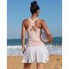 image:imageRUNNING GIRL Workout Tank Tops for WomenStrappy Yoga Tops with Built in Bras Athletic Exercise Tops PaddedFlush Pink