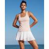 image:imageRUNNING GIRL Workout Tank Tops for WomenStrappy Yoga Tops with Built in Bras Athletic Exercise Tops PaddedFlush Pink