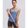 image:imageRUNNING GIRL Workout Tank Tops for WomenStrappy Yoga Tops with Built in Bras Athletic Exercise Tops PaddedLight Blue