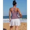 image:imageRUNNING GIRL Workout Tank Tops for WomenStrappy Yoga Tops with Built in Bras Athletic Exercise Tops PaddedPurple