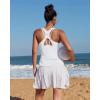 image:imageRUNNING GIRL Workout Tank Tops for WomenStrappy Yoga Tops with Built in Bras Athletic Exercise Tops PaddedWhite