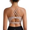 image:imageRUNNING GIRL Sports Bras for WomenPadded Sports Bra Tank Top Sexy Crisscross Back High Impact Longline Workout Yoga BraNude