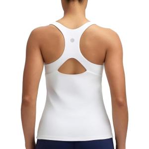 image:imageRUNNING GIRL Tank Tops with Built in Bras Racerback Workout Tops for Women Compression Shirts Yoga TopsWhite
